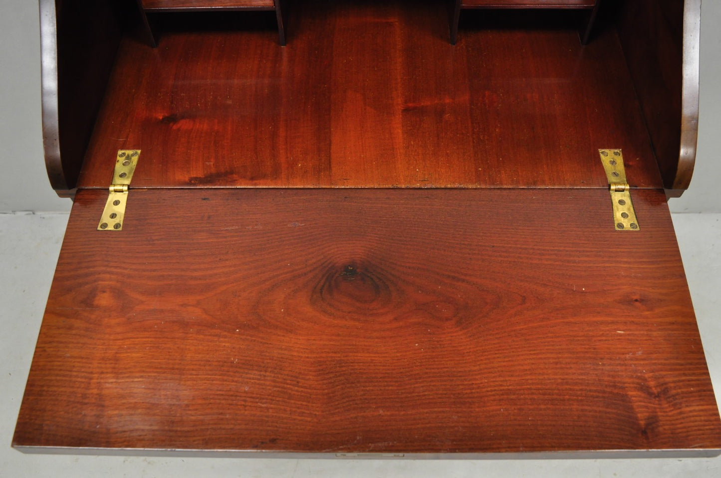 Antique French Louis XV Style Marquetry Inlaid Drop Front Ladies Writing Desk