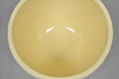Vintage Fiesta Homer Laughlin China #7 Ivory Large Nesting Kitchen Mixing Bowl