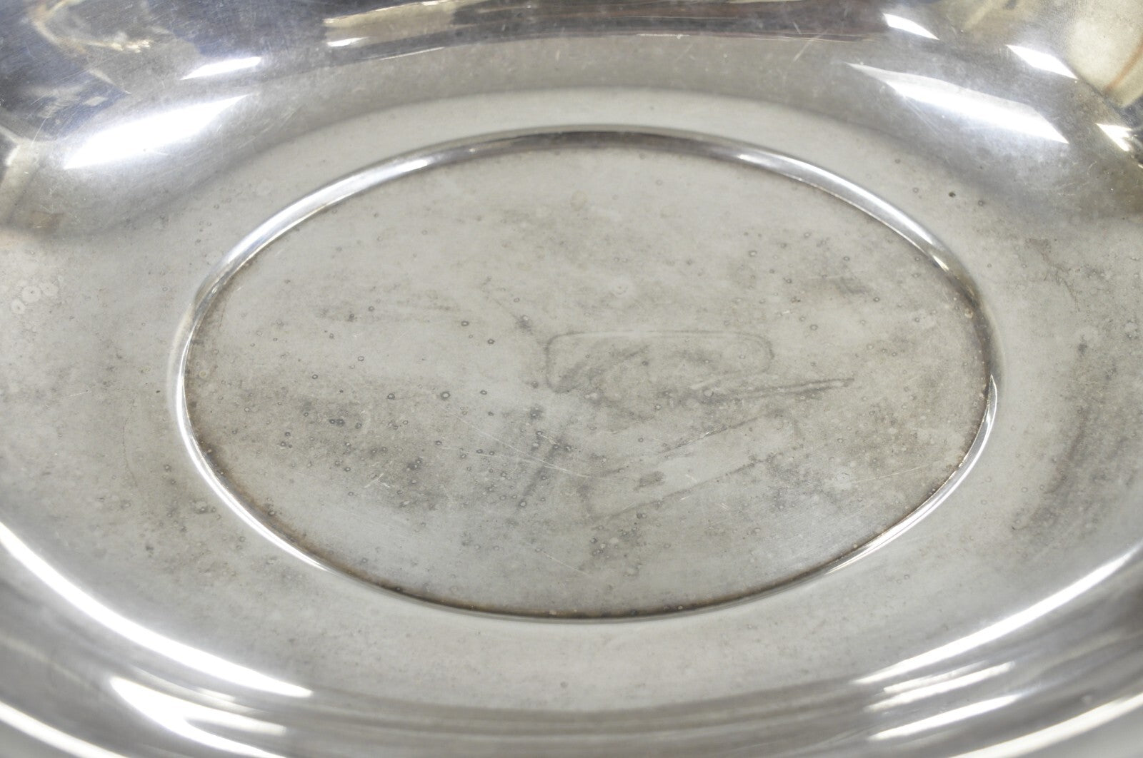 Vintage Baroque by Wallace Victorian Silver Plated Footed Centerpiece Fruit Bowl