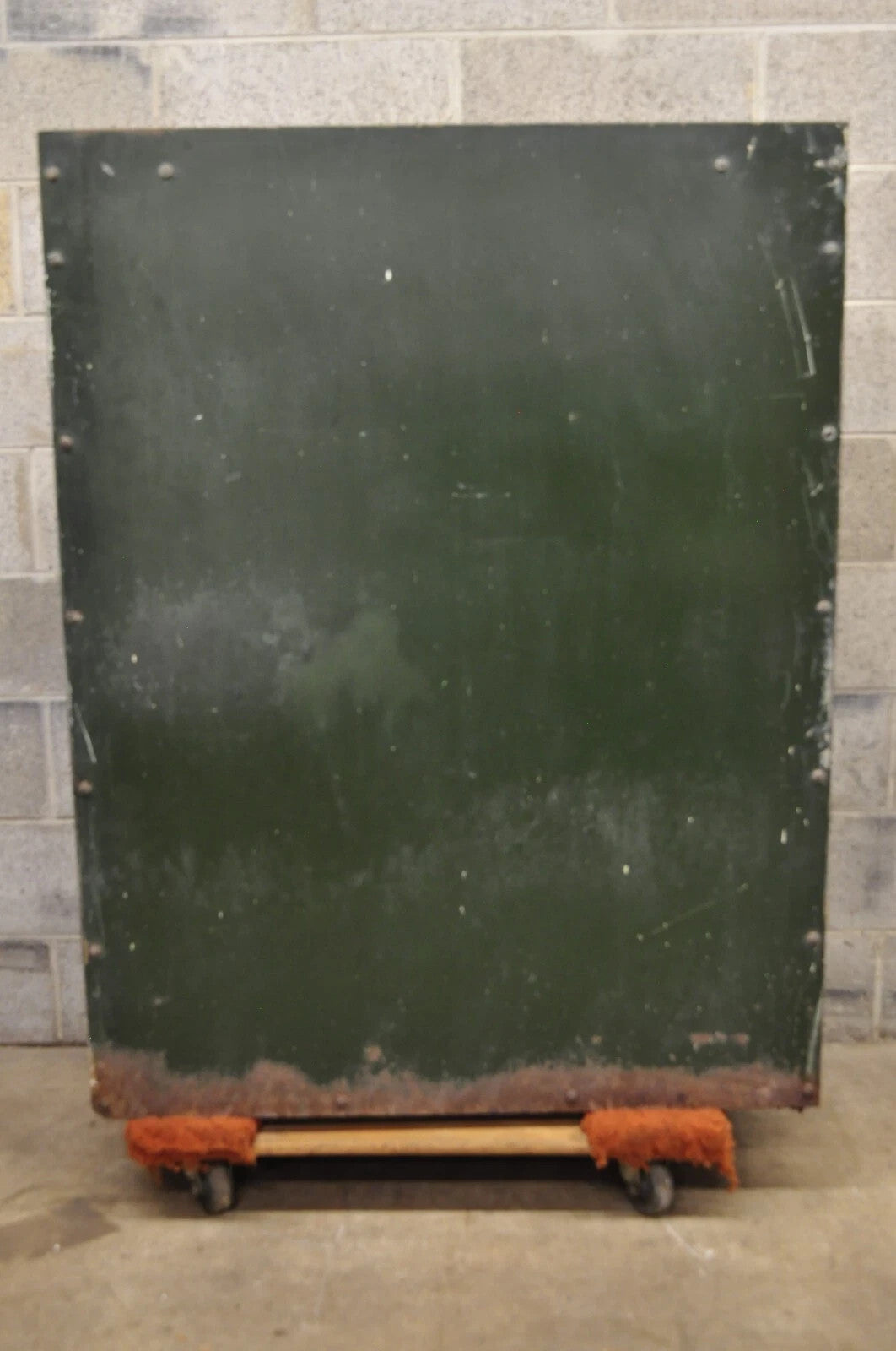 Vintage American Cabinet Co Steel Metal 24 Drawer Blue Dental Medical Cabinet