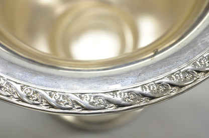 Vintage WM Rogers "Spring Flower" Silver Plated Champagne Chiller Bar Ice Bucket