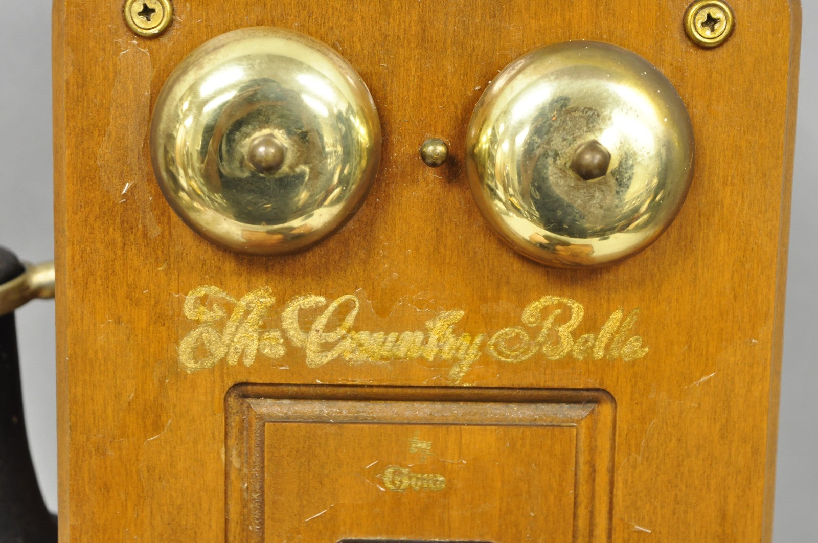 Vintage "The Country Belle" Tube Radio Faux Wall Mounted Telephone by Guild