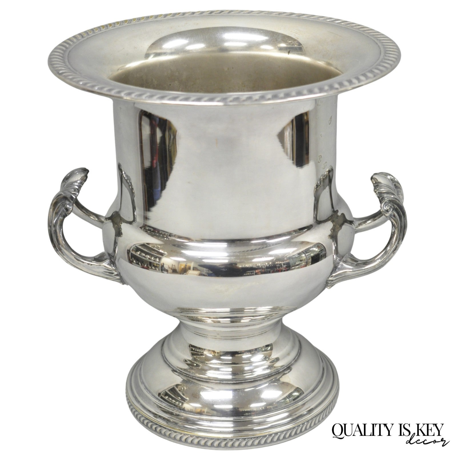 Vintage FB Rogers Silver Plated Trophy Cup Urn Champagne Chiller Ice Bucket