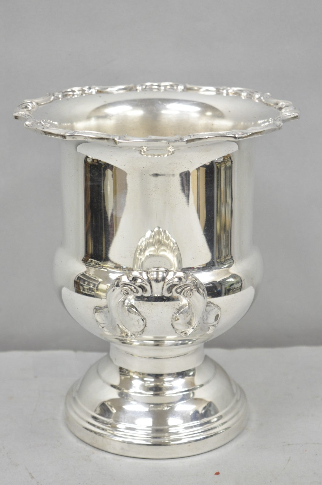 Vintage Leonard Victorian Silver Plated Trophy Cup Champagne Chiller Ice Bucket