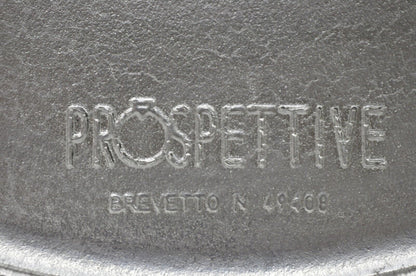 Prospettive Luna Swivel Saarinen Style Aluminum Blue Mid Century Club Chair
