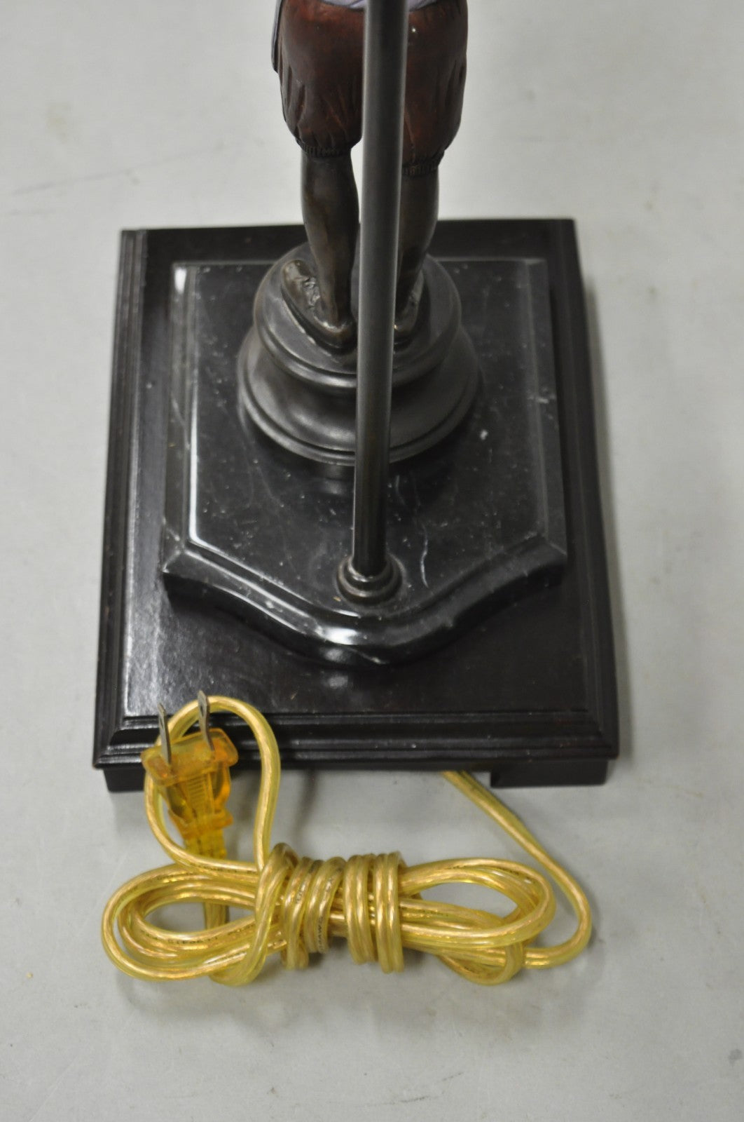 John Richard Egyptian Moorish Figural Butler Servant Table Lamp