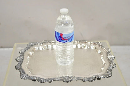 Vintage FB Rogers 6720 Victorian Style Silver Plated Small Serving Dish Platter