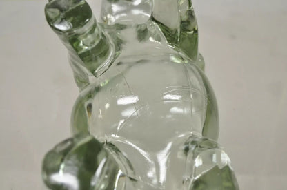 Vintage Tiara Indiana Glass 15" Elephant Lidded Candy Trinket Dish in Box