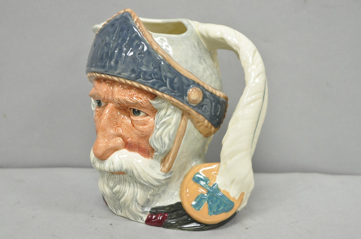 Vintage 1956 Royal Doulton Don Quixote D6455 Porcelain Toby Character Jug Mug