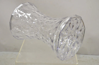 Marcel Wanders for Kartell Italy Clear PMMA Hourglass "Stone" Stool - a Pair