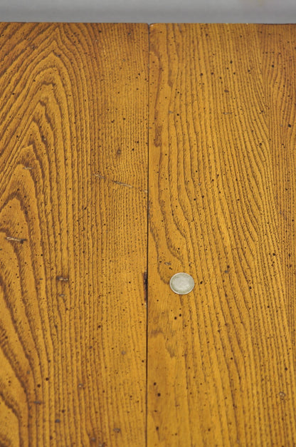 Vintage Mid Century Modern Oak Sunburst Round Extension Pedestal Dining Table