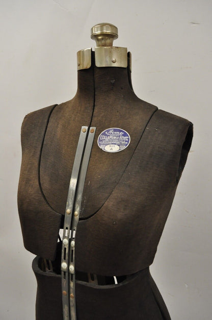Vintage Acme Adjustable Collapsible Dress Form Mannequin Size A