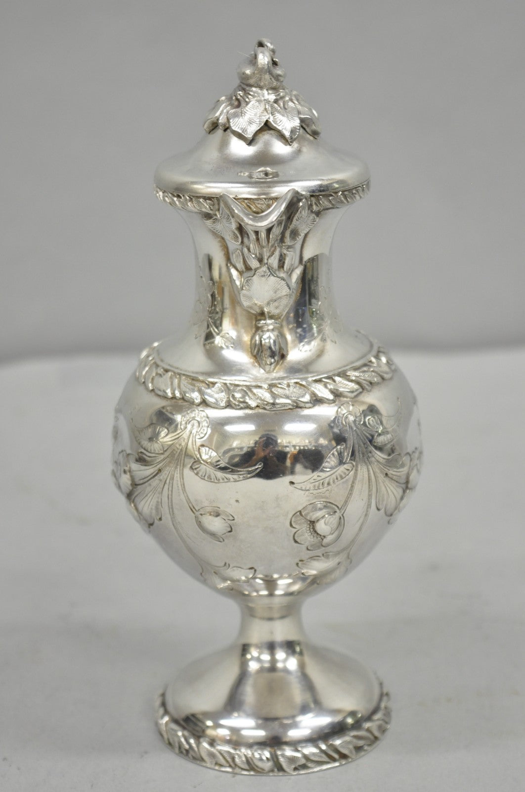 Antique Art Nouveau Rogers Smith Silver Plated Swan Coffee Creamer Small Tea Pot