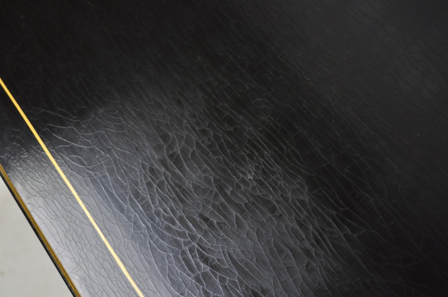 Habersham Chinoiserie Black Lacquer Credenza Buffet Media Entertainment Cabinet