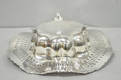 Webster Wilcox 3236C International Silver Plated Scalloped Centerpiece Bowl