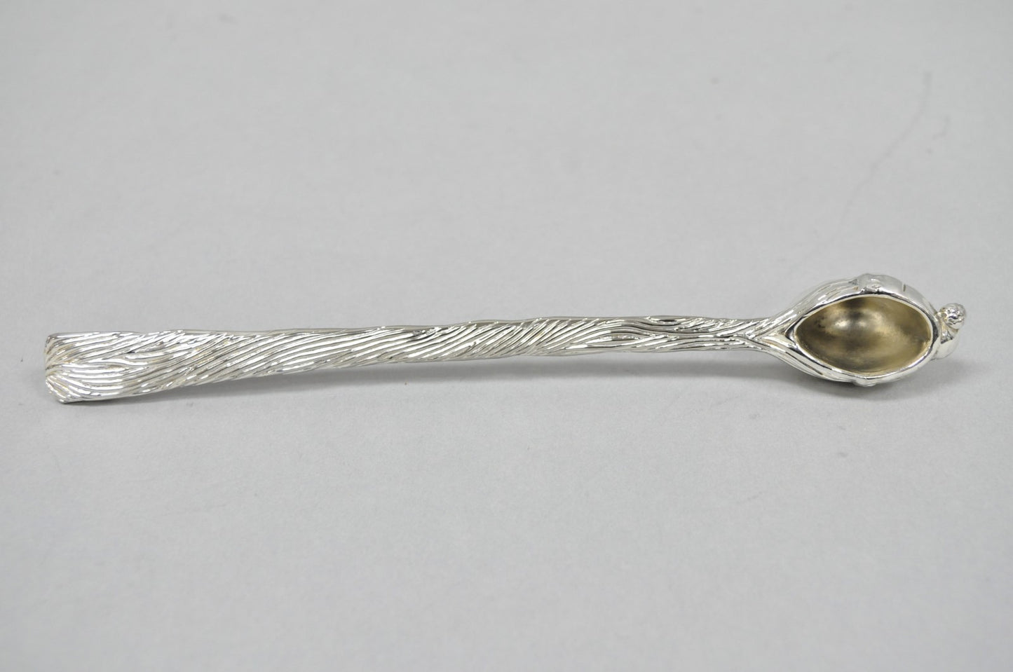 Vintage 9" Santa Claus Christmas Silver Plated Candle Snuffer by Head