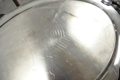Vintage Reed & Barton 1820 Victorian Silver Plated Oval Serving Platter Bar Tray