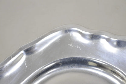 Vintage Wilton Mount Joy, PA Silver Plated Cast Aluminum 14" Dish Platter Tray