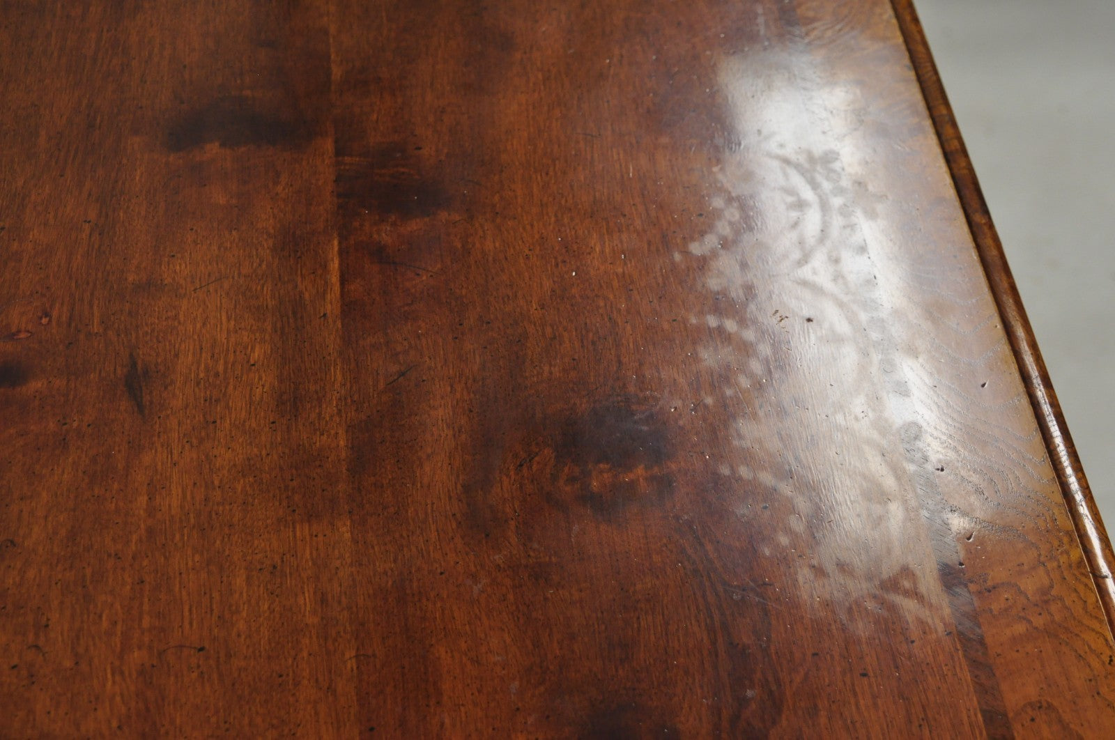 Henredon Aston Court Burl Wood Georgian Style Mahogany Long Dresser Credenza