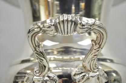 Victorian Silver Plated Potbelly Trophy Cup Champagne Chiller Bar Ice Bucket