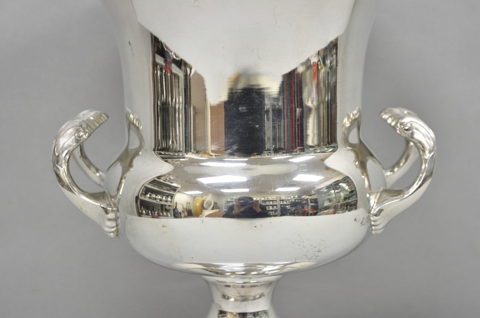 Vintage Towle Silver Plated Trophy Cup Urn Champagne Chiller Bar Ice Bucket