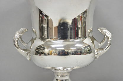 Vintage Towle Silver Plated Trophy Cup Urn Champagne Chiller Bar Ice Bucket