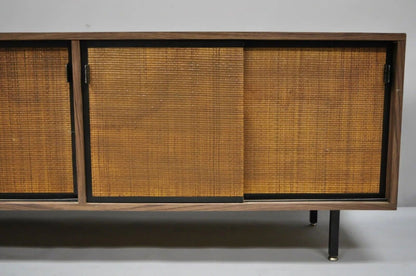 Vintage Mid Century Modern Laminate Formica Case 72" Credenza Cabinet Buffet