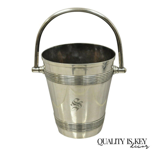 International Wilcox S.P. Co English Regency Champagne Ice Bucket 800 Silver