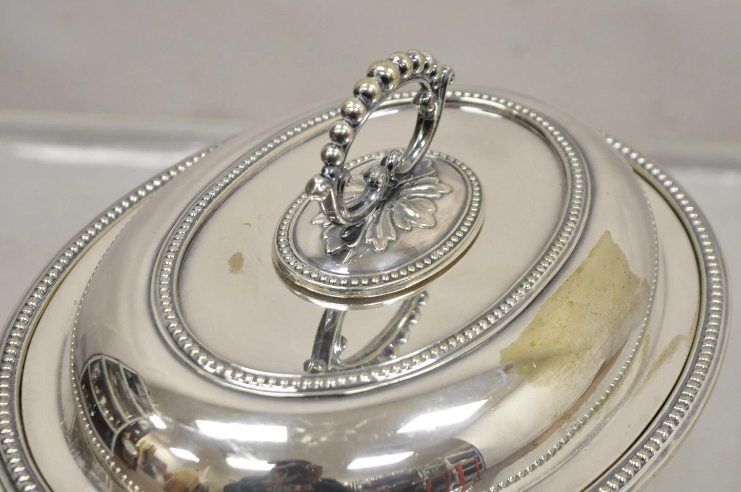 Mappin & Webb's Prince's Plate English Sheffield Silver Plated Covered Dish