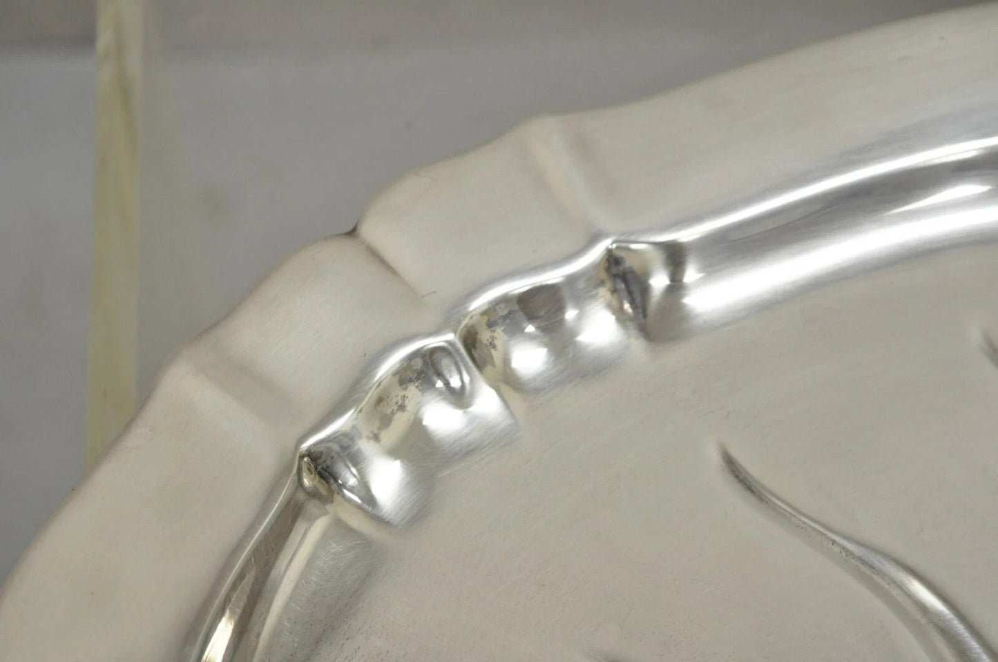 Reed & Barton Chesterfield Silver Plated Meat Cutlery Serving Platter Tray