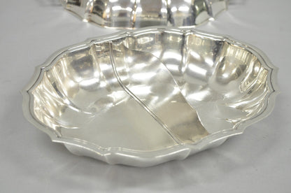 Vintage International Silver Co Chippendale Covered Serving Dish w/ "B" Monogram