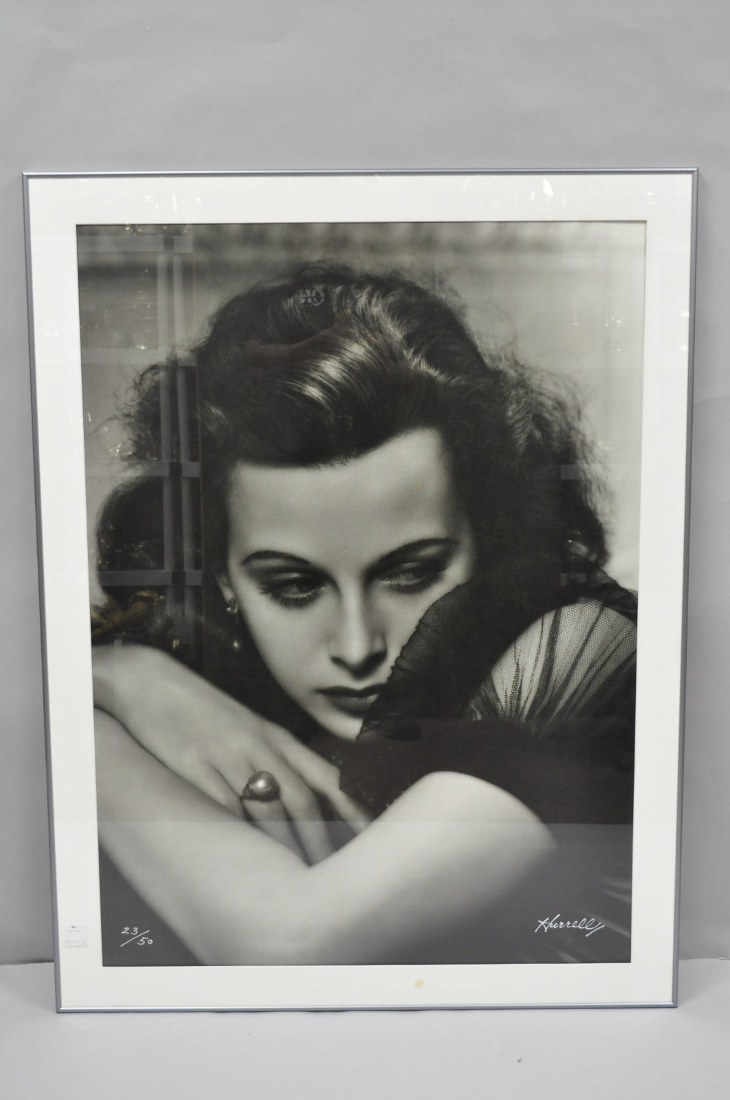 Hedy Lamarr George Hurrell 1930s Photograph 48x36 Gelatin Silver Print 23/50