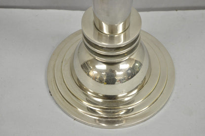 Vintage Frederick Cooper Art Deco Style Chrome "Atomic" Steel Table Lamp