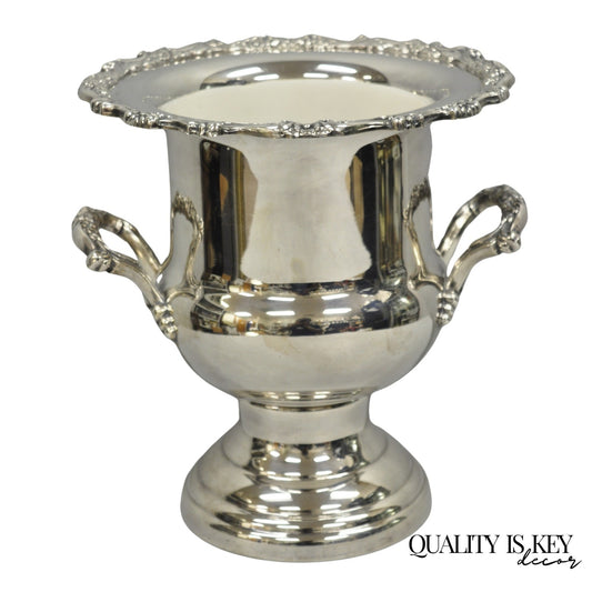 Vintage Oneida Silver Plated Trophy Cup Urn Champagne Wine Chiller Ice Bucket