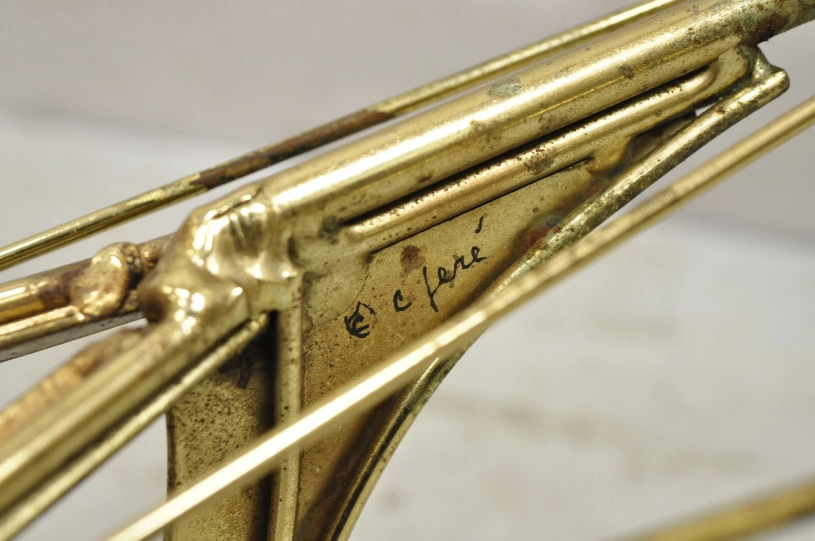 Curtis Jere Mid Century Modern Clipper Ship Large Metal 3D Sailboat Sculpture