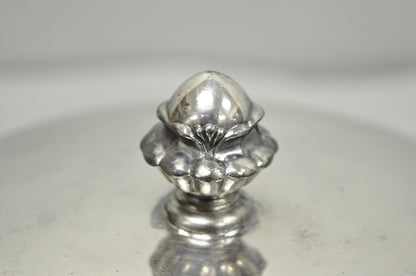 Vintage FB Rogers English Regency Silver Plated Coat of Arms Covered Ice Bucket