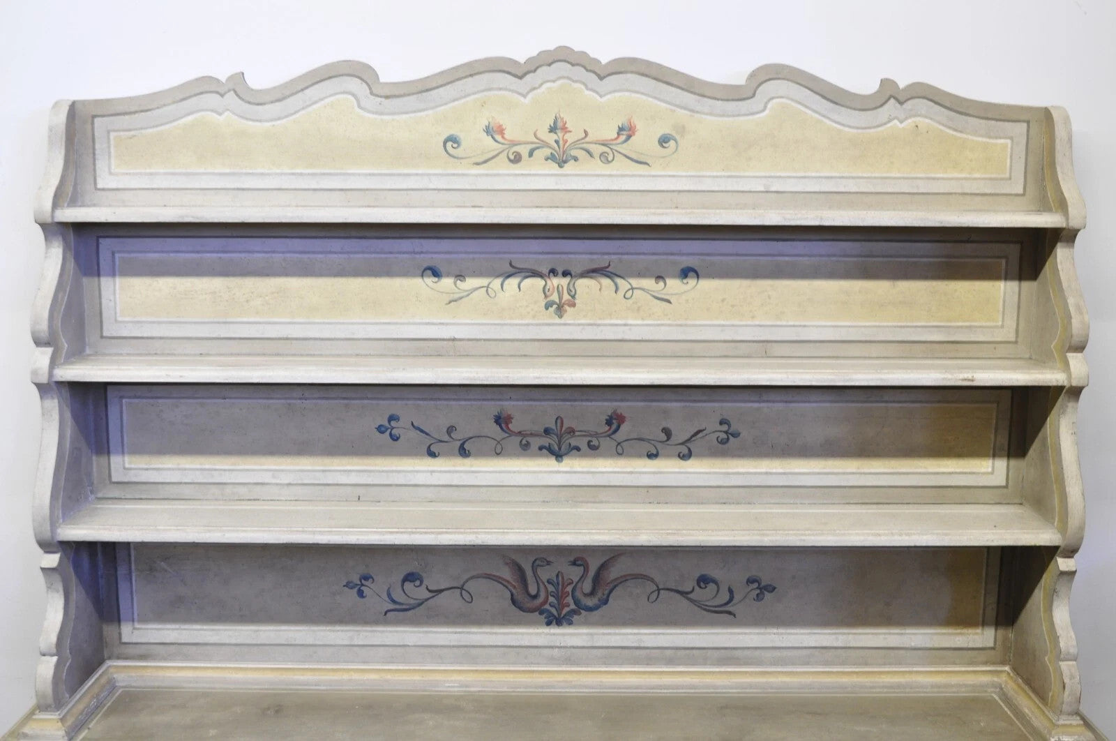 Italian Provincial French Country Large Cupboard Cabinet Hutch by Trouvailles