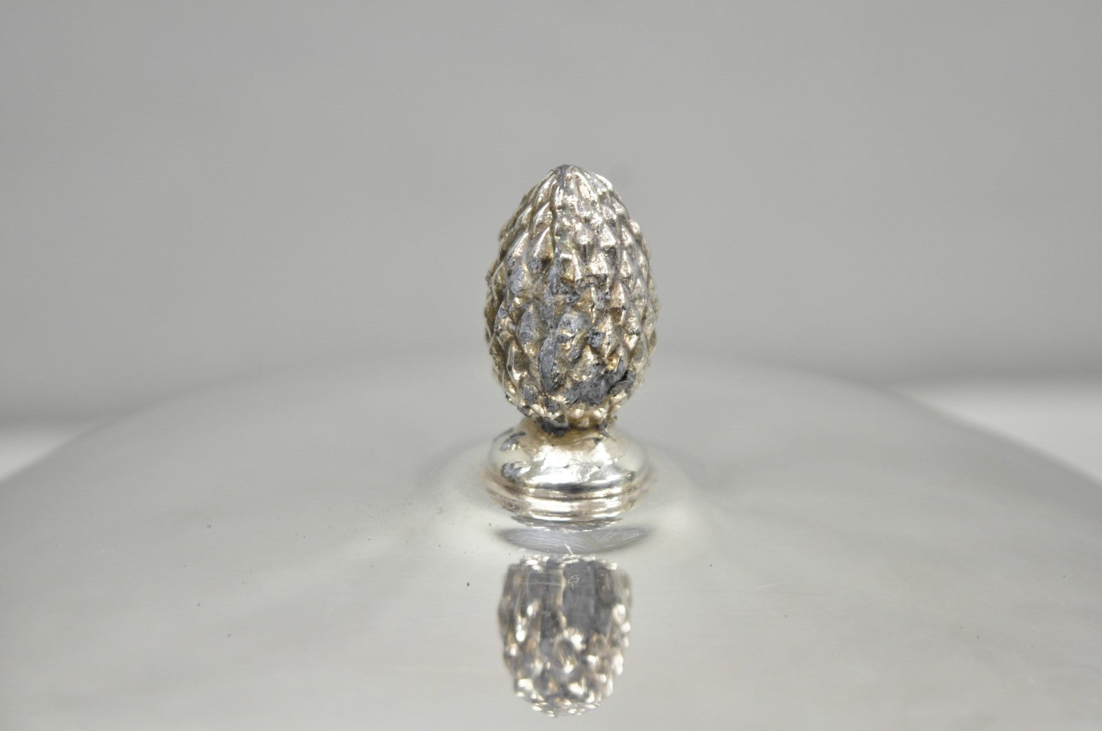 Vintage Sheffield Art Deco Silver Plated Glass Lined Covered Ice Bucket w/ Lid