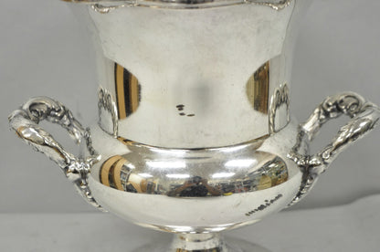 Vintage Victorian Silver Plated Trophy Cup Urn Champagne Chiller Ice Bucket