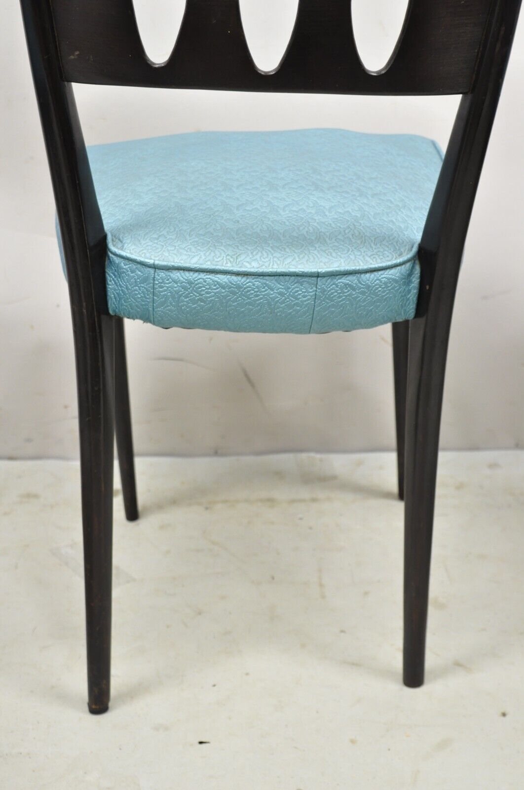 Vintage Italian Mid Century Modern Ico Parisi Style Dining Chairs - Set of 4