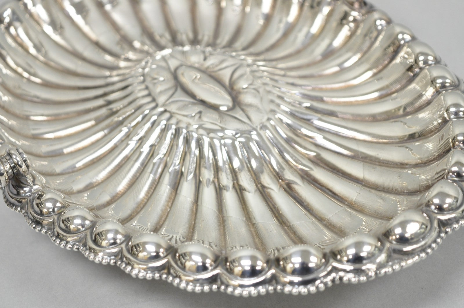 Antique Rogers & Bro Silver Plated Wedding Brides Basket w Reticulated Handle