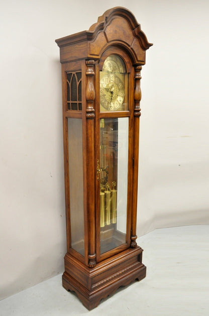 The Walden Ridge Ridgeway Grandfather Clock Oak Tall Case