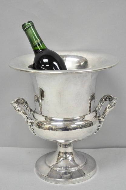 Vintage Bristol Silver Plated Trophy Cup Urn Champagne Chiller Bar Ice Bucket
