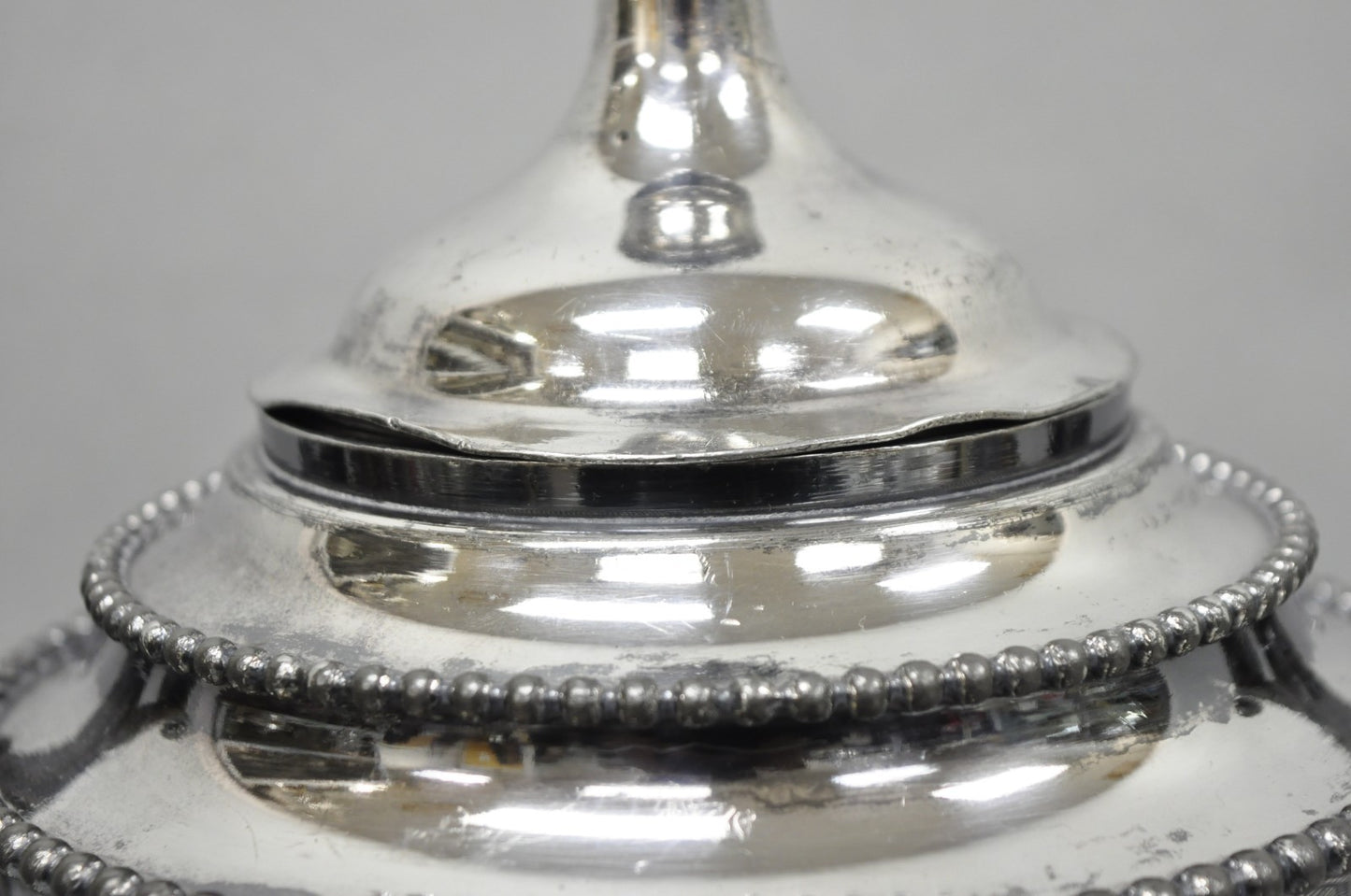 Antique Reed & Barton 1929 English Regency Silver Plated Samovar Tea Set 4 Pcs