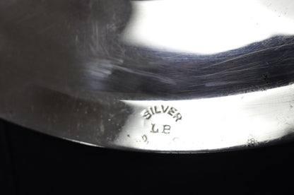 Vintage English Regency Silver Plated Meat Cutlery Serving Platter Tray by LB