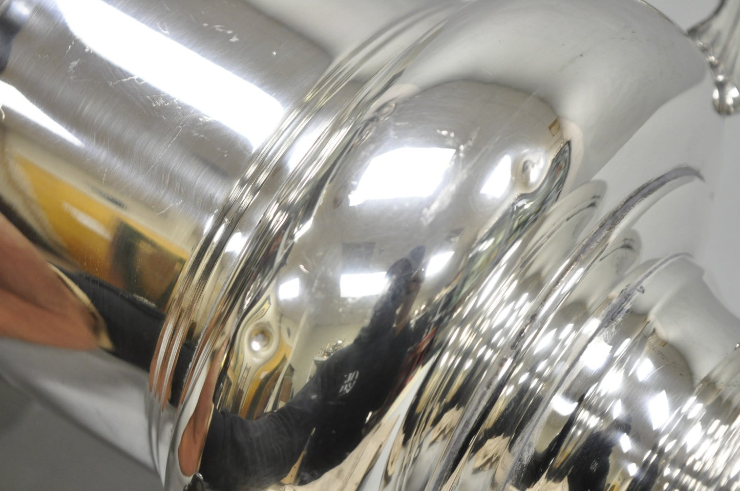 Vintage FB Rogers Silver Plated Trophy Cup Champagne Chiller Ice Bucket Engraved