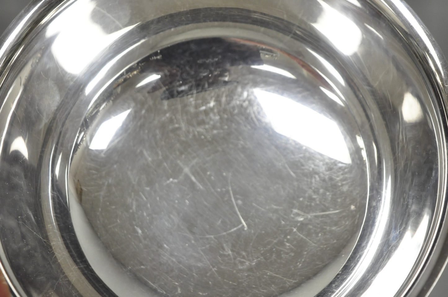 Vintage Mid Century Modern Gorham YC780 8" Silver Plated Serving Bowl (C)