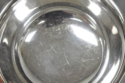 Vintage Mid Century Modern Gorham YC780 8" Silver Plated Serving Bowl (C)