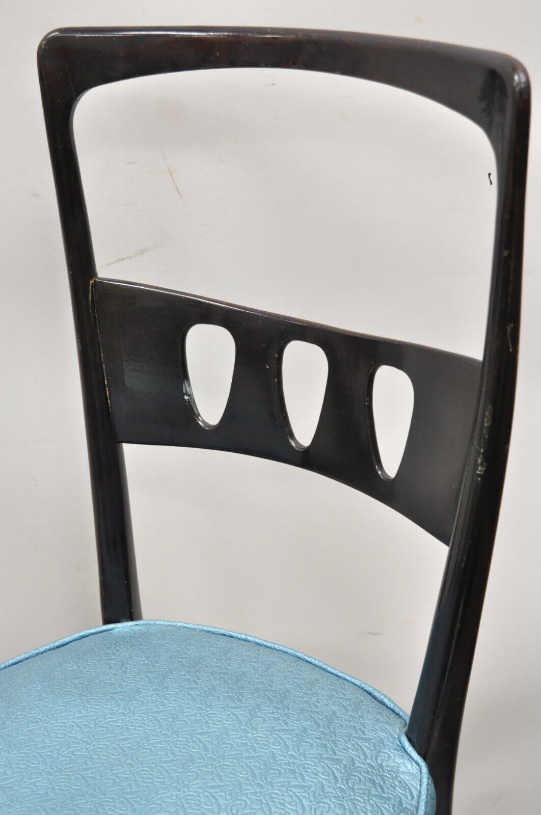Vintage Italian Mid Century Modern Ico Parisi Style Dining Chairs - Set of 4