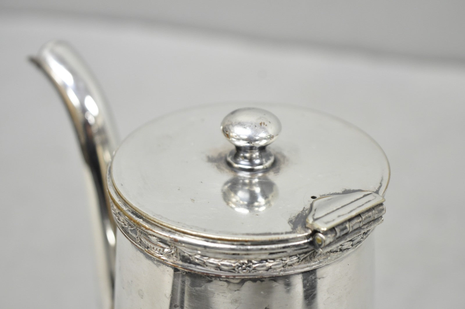 Antique "The Windermere Hotel" London Silver Plated Coffee Tea Pot by Gorham